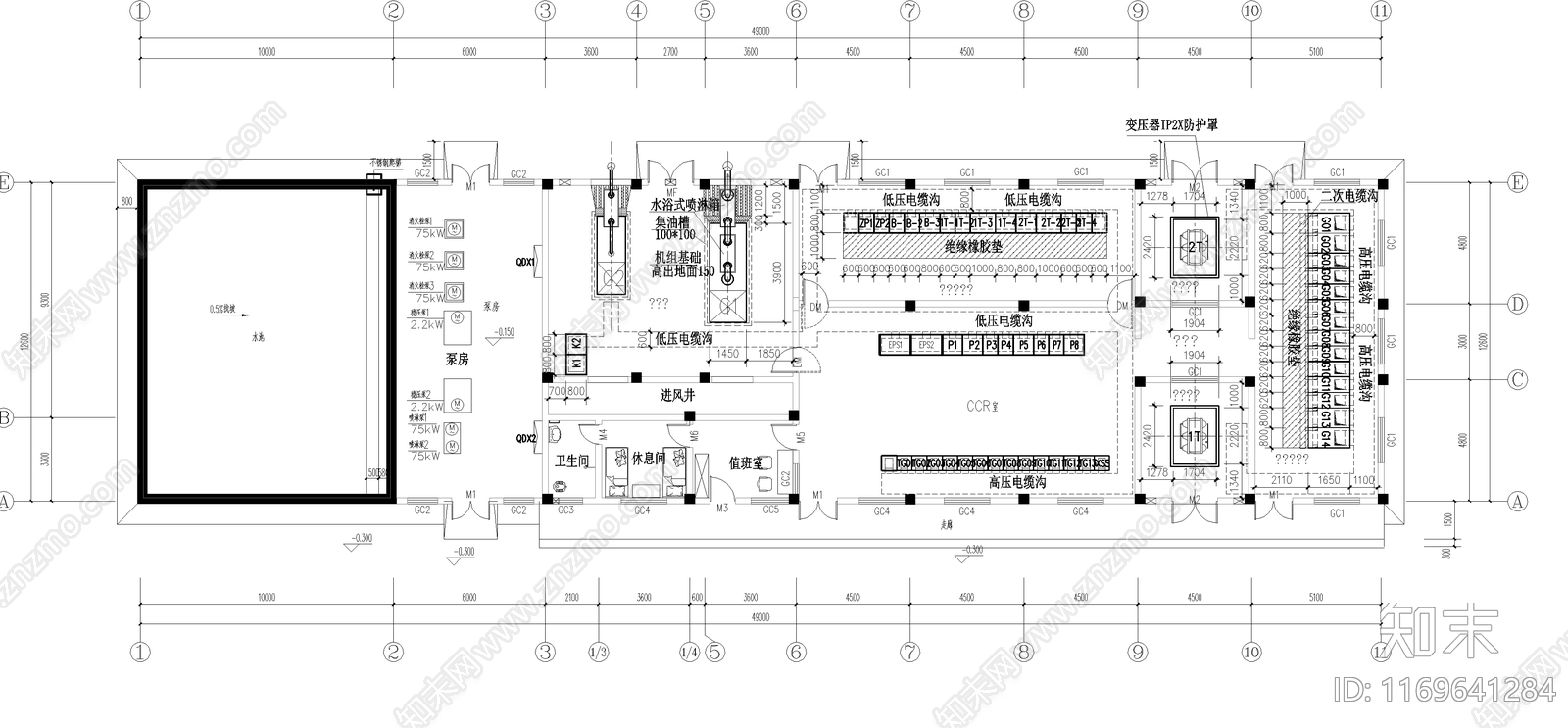 现代机场建筑施工图下载【ID:1169641284】