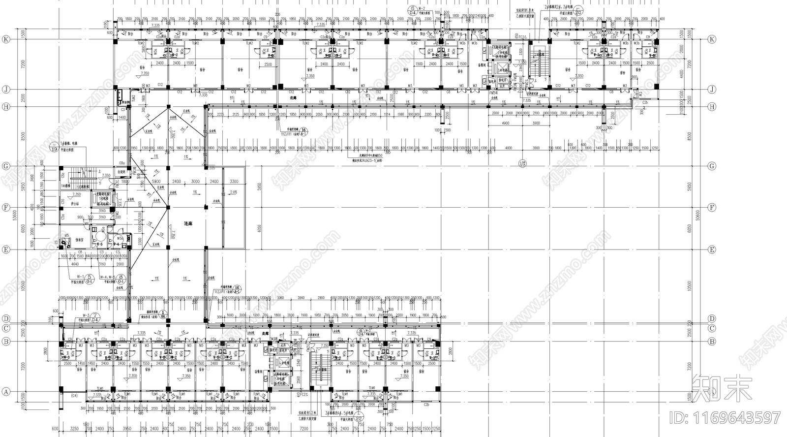 现代其他建筑cad施工图下载【ID:1169643597】