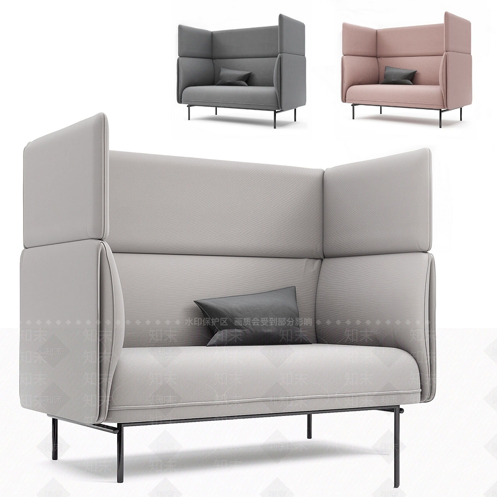 其他沙发3D模型下载【ID:1169654389】