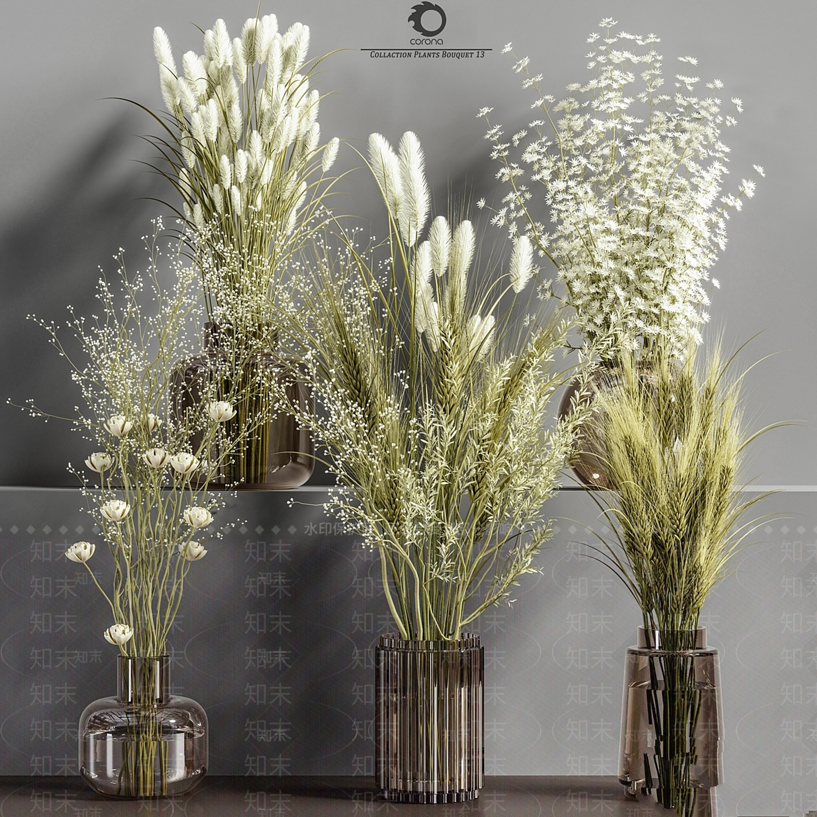 花艺3D模型下载【ID:1169654888】