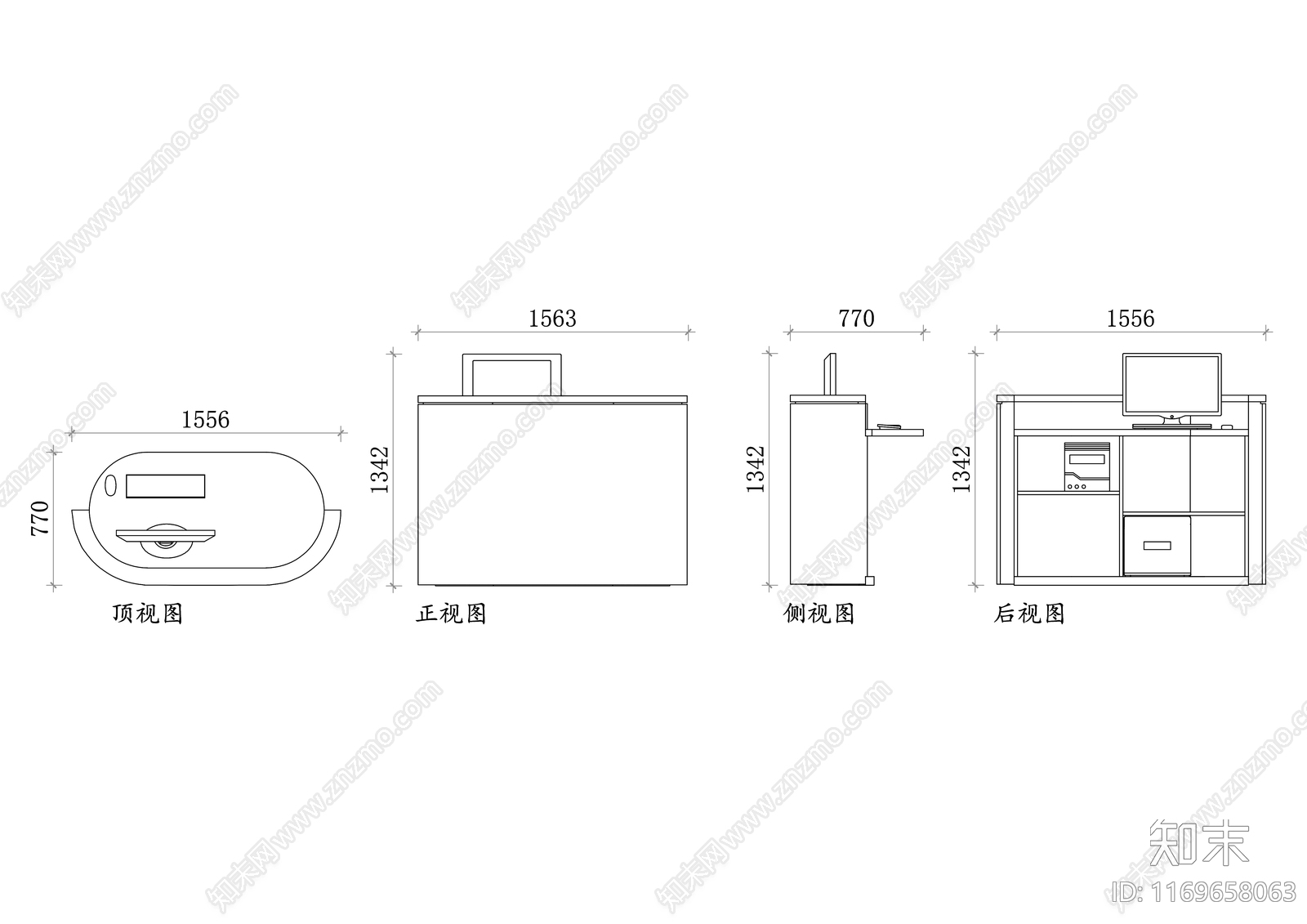 现代商场cad施工图下载【ID:1169658063】
