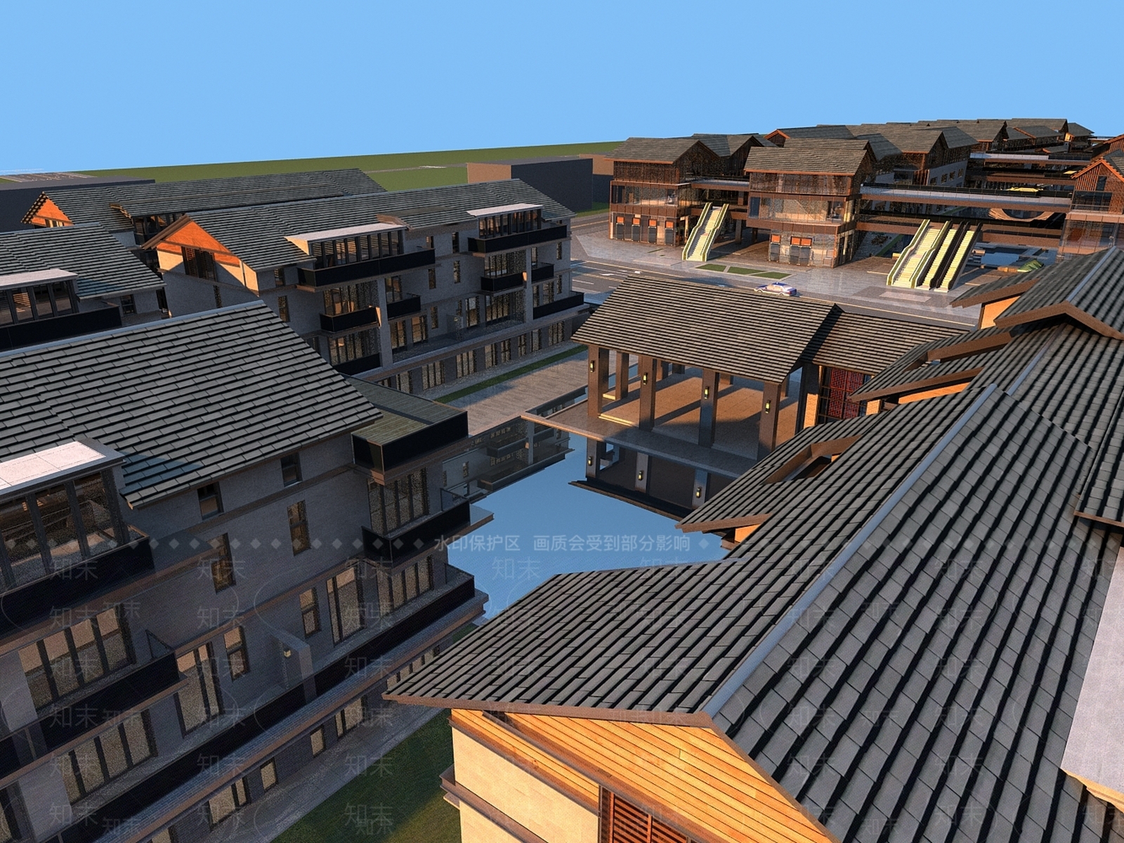 中式古建3D模型下载【ID:1169658654】