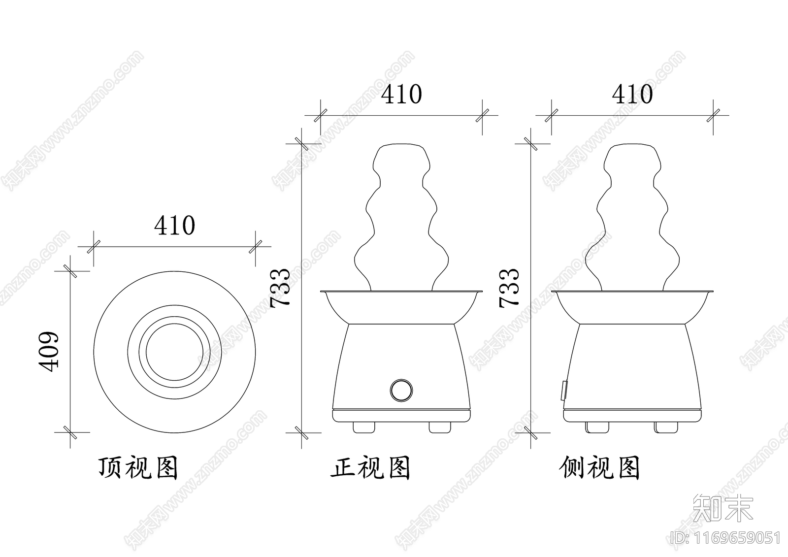 现代西餐厅施工图下载【ID:1169659051】