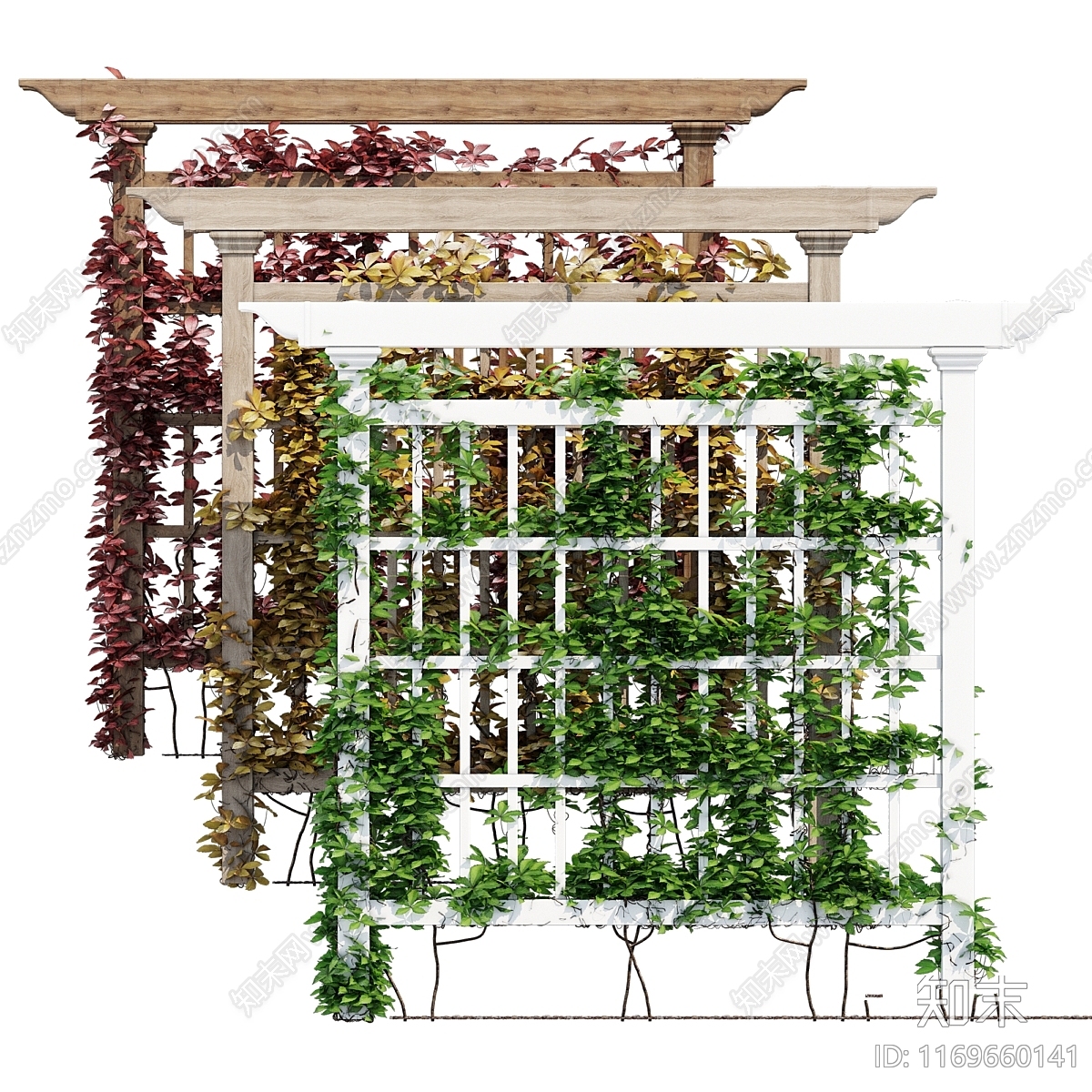 绿植墙3D模型下载【ID:1169660141】