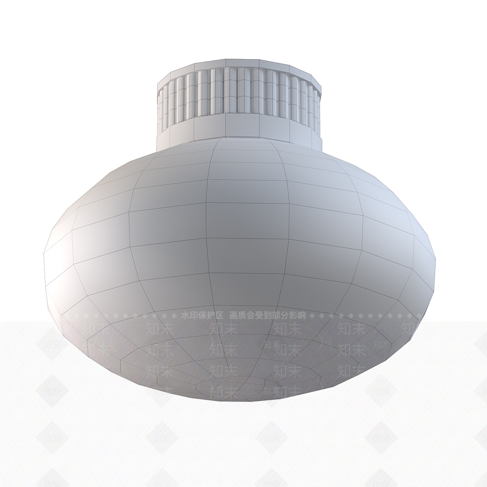 吸顶灯3D模型下载【ID:1169660717】