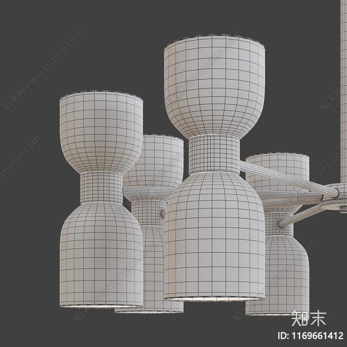 吊灯3D模型下载【ID:1169661412】