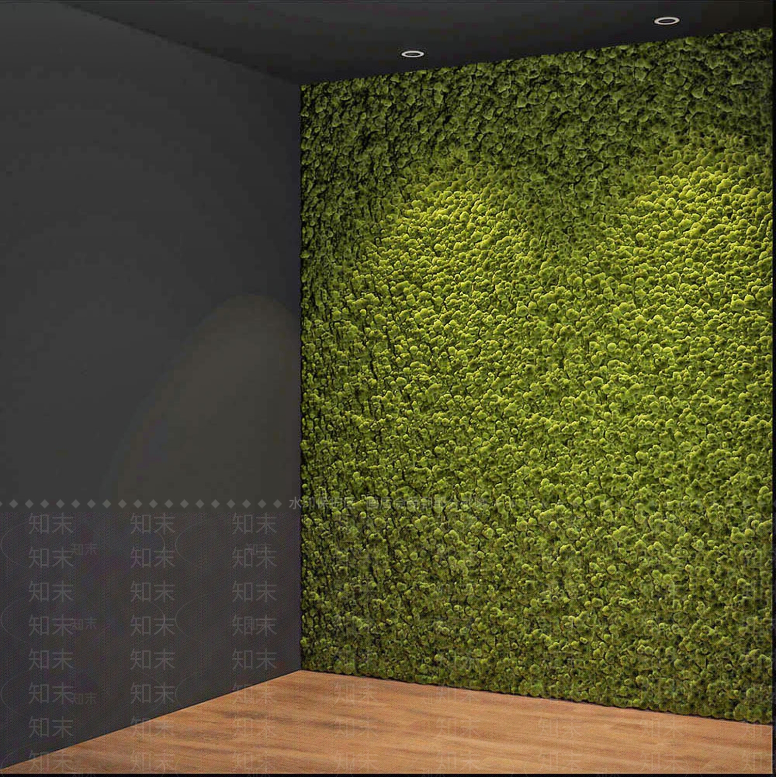 绿植墙3D模型下载【ID:1169664620】