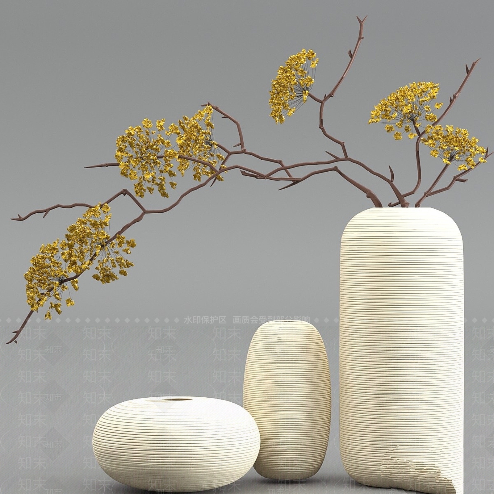 花艺3D模型下载【ID:1169672170】