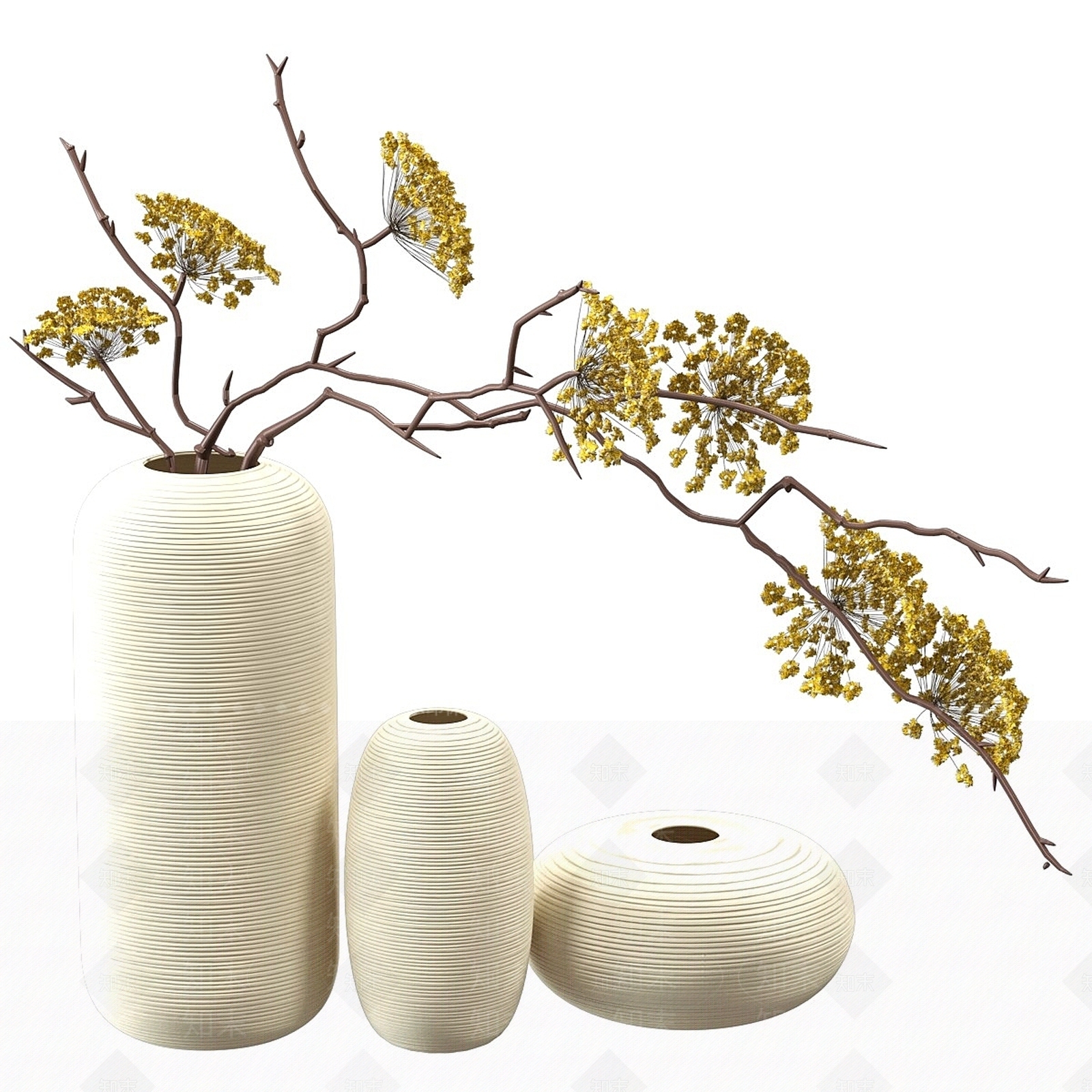 花艺3D模型下载【ID:1169672170】