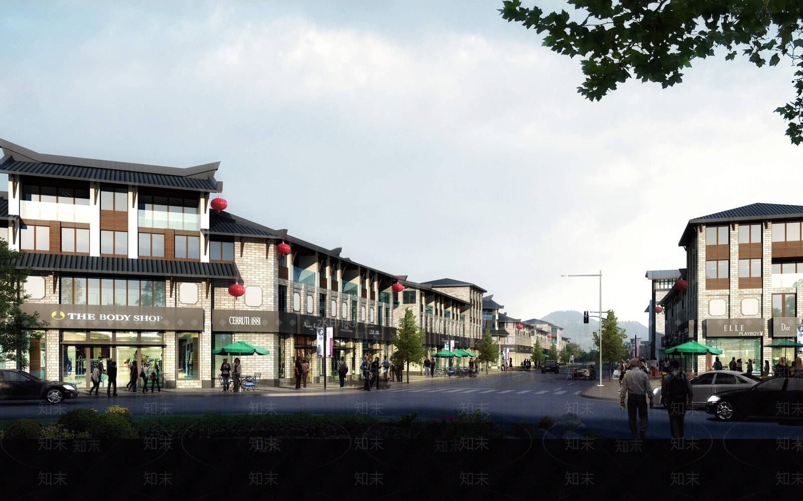 新中式古建3D模型下载【ID:1169672354】