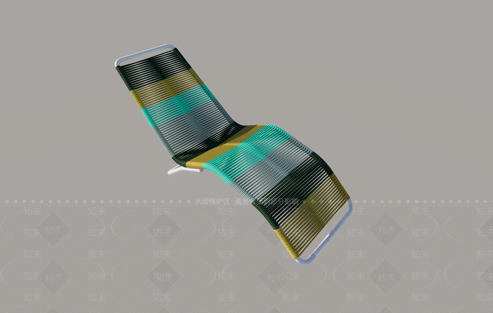 现代躺椅SU模型下载【ID:1169677693】