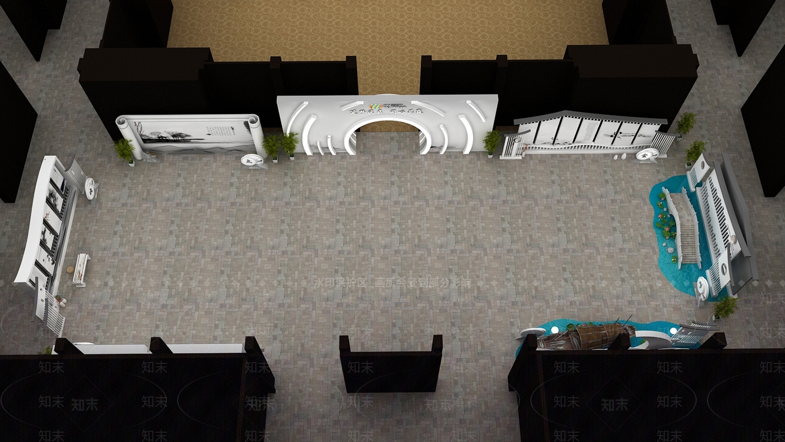 现代其他商业空间3D模型下载【ID:1169682119】