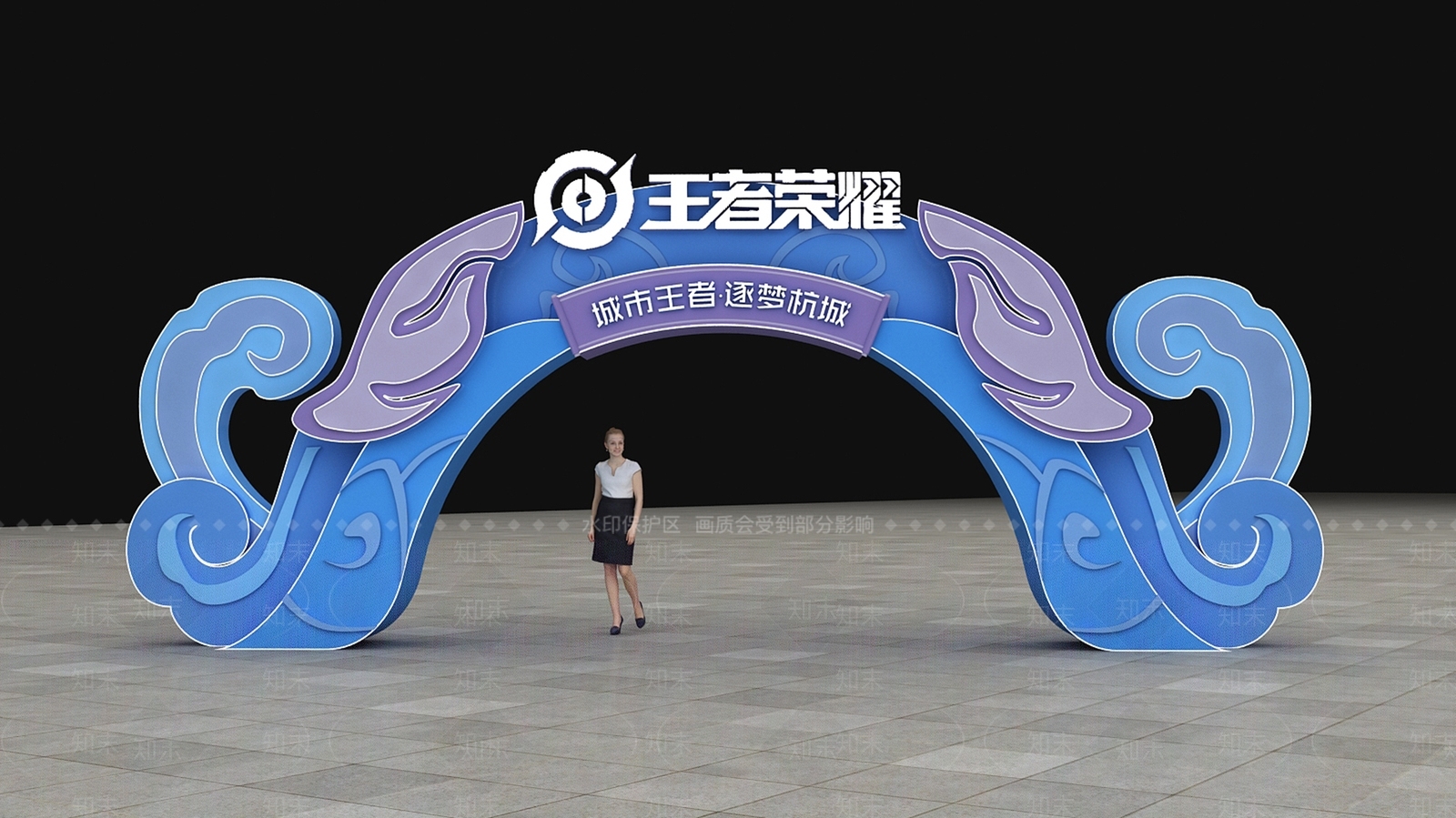 现代其他商业空间3D模型下载【ID:1169682479】
