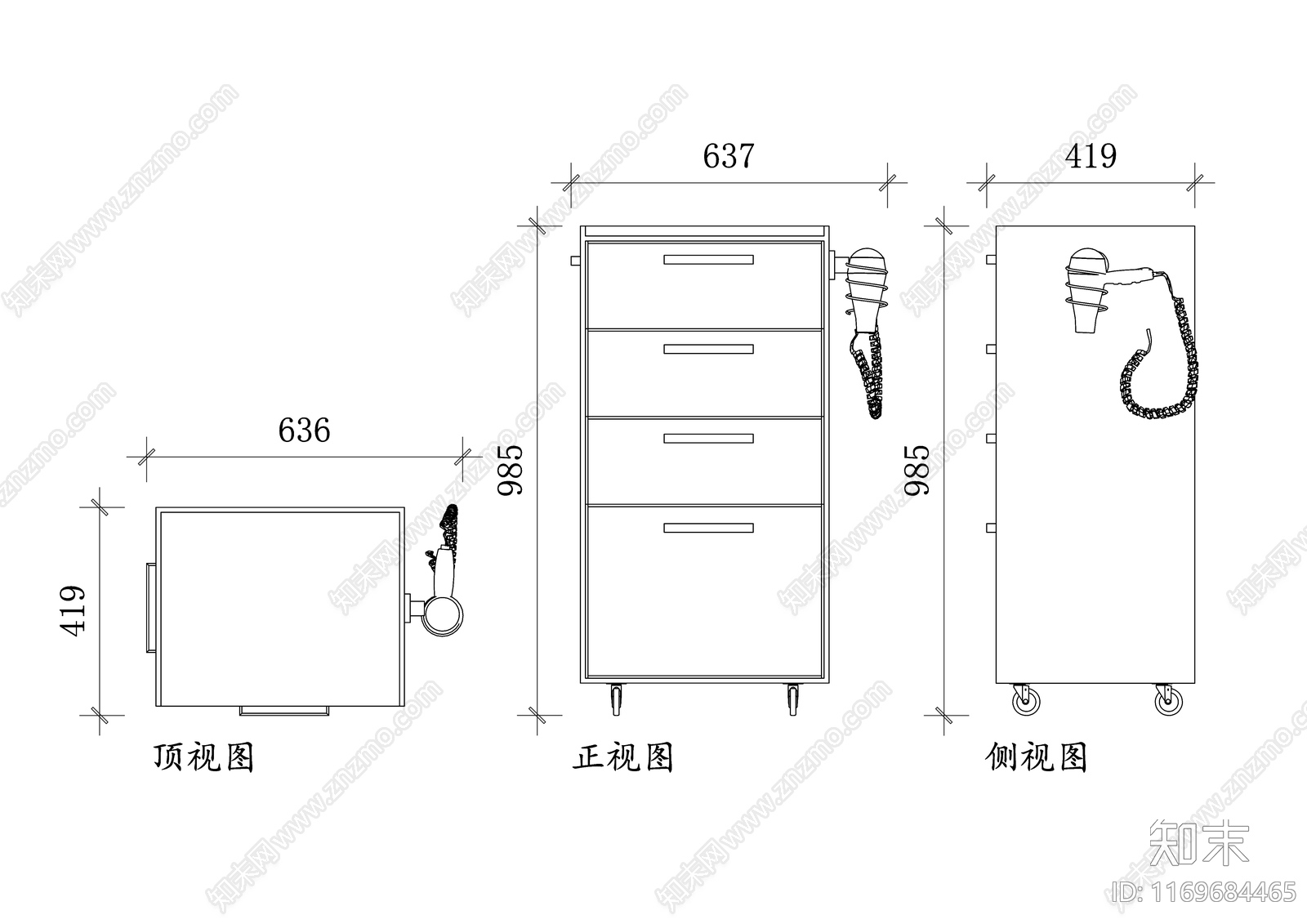 现代理发店施工图下载【ID:1169684465】
