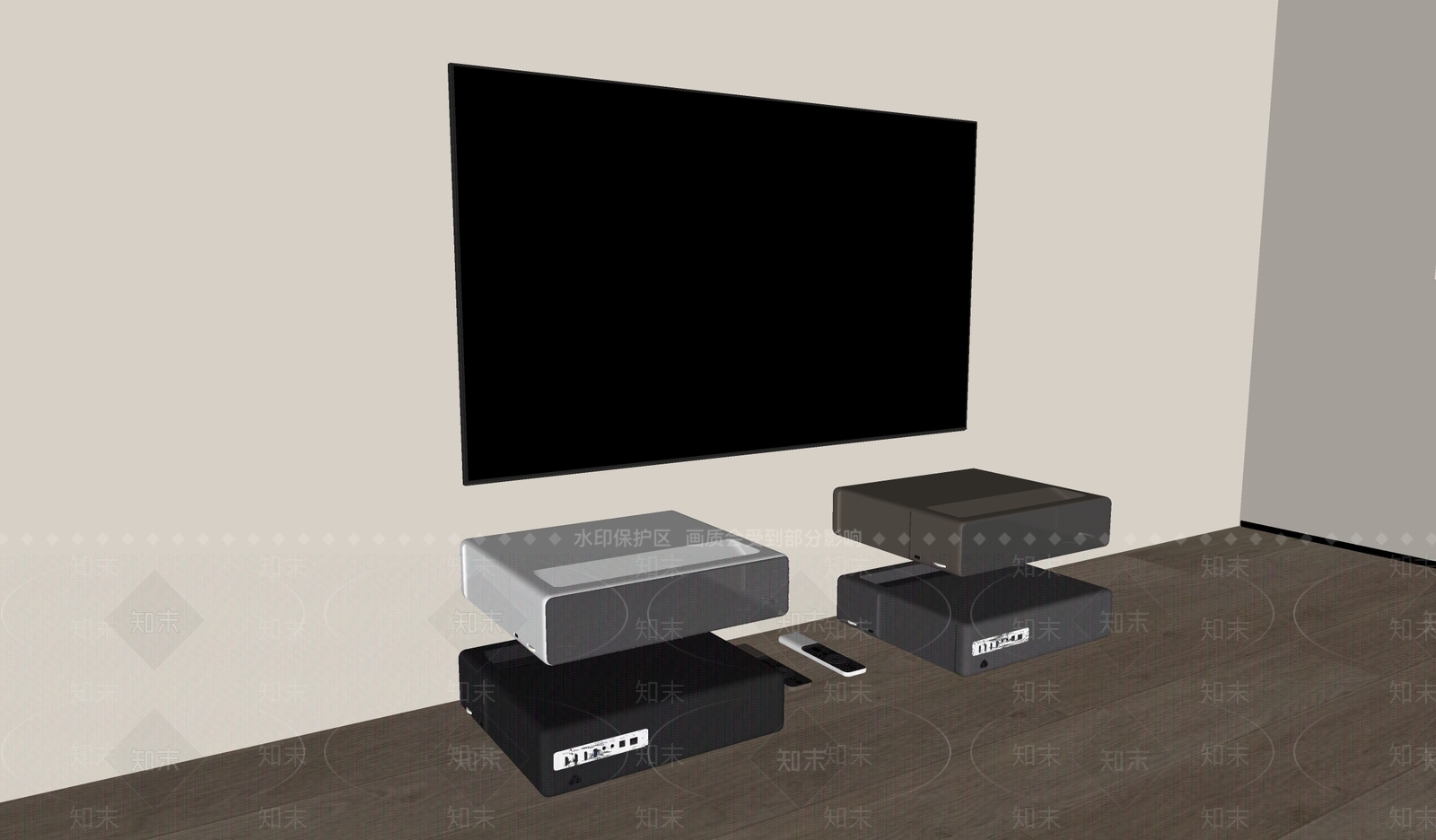 电视SU模型下载【ID:1169692637】