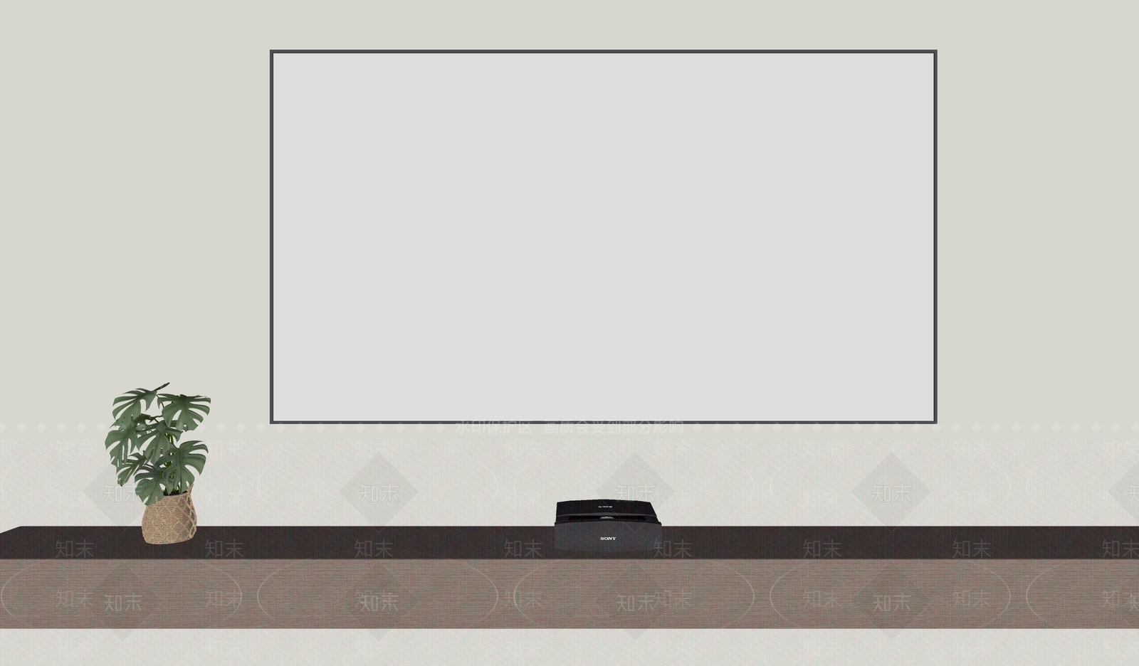 电视SU模型下载【ID:1169692711】
