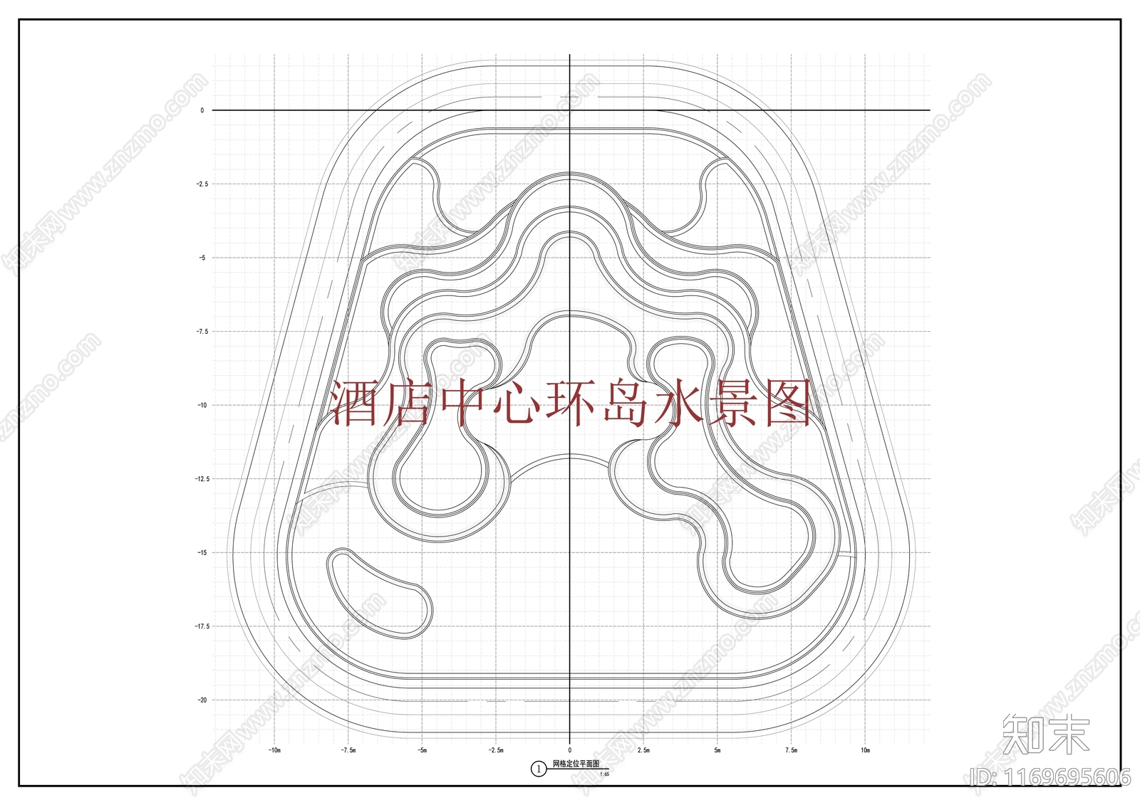 现代新中式酒店度假景观施工图下载【ID:1169695606】