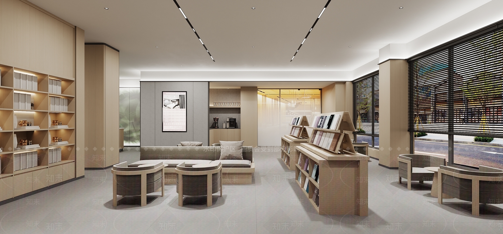 现代家具展厅3D模型下载【ID:1214714695】