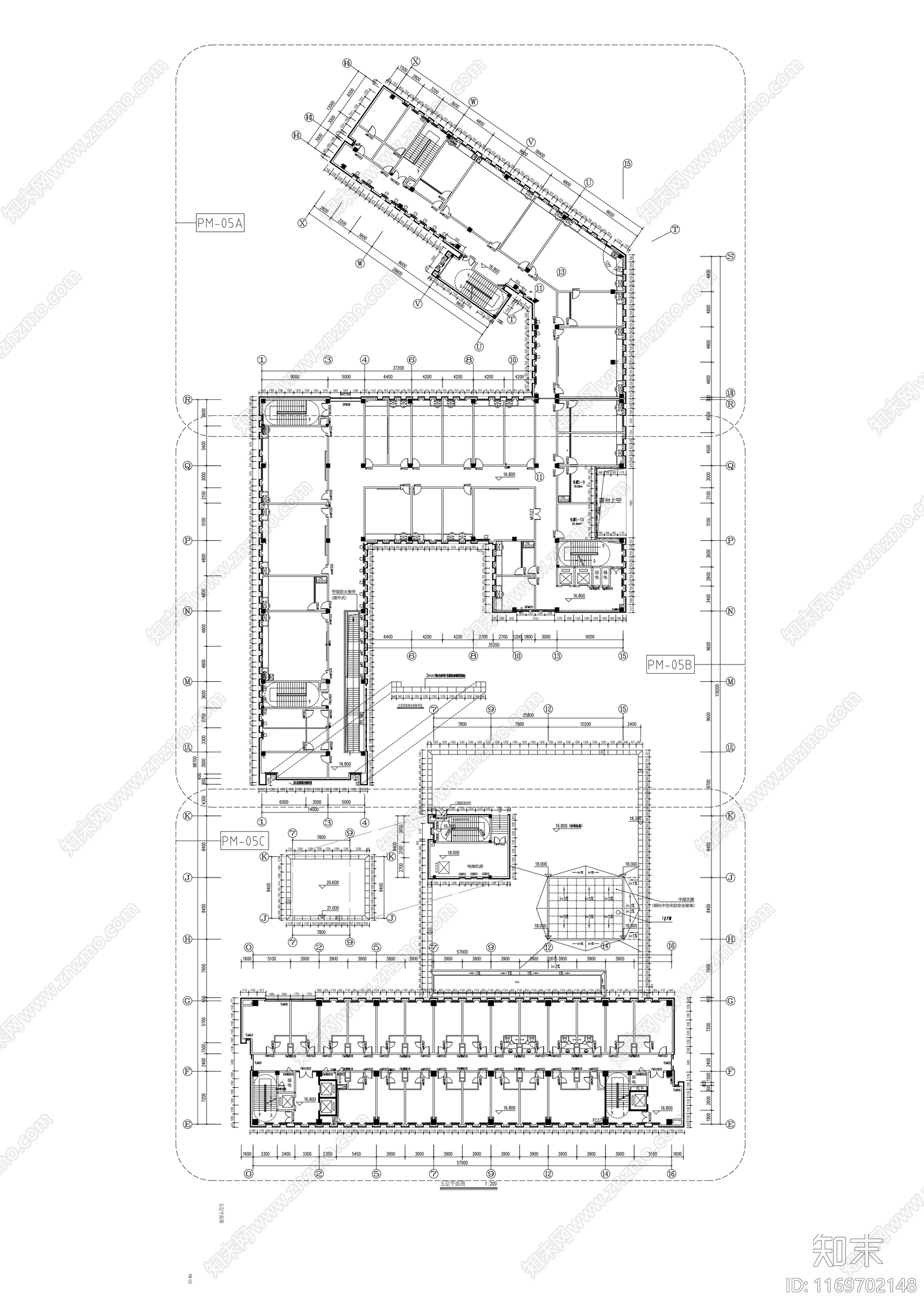 幕墙结构cad施工图下载【ID:1169702148】
