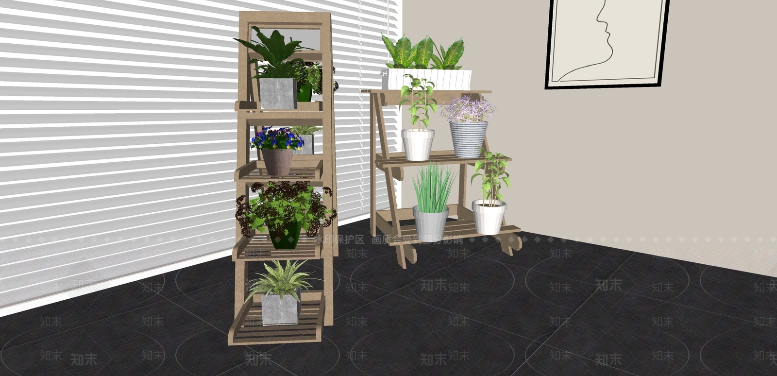 原木北欧其他架子SU模型下载【ID:1169705232】