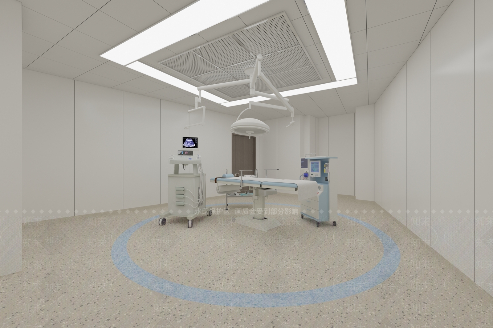 现代医院3D模型下载【ID:1169713313】