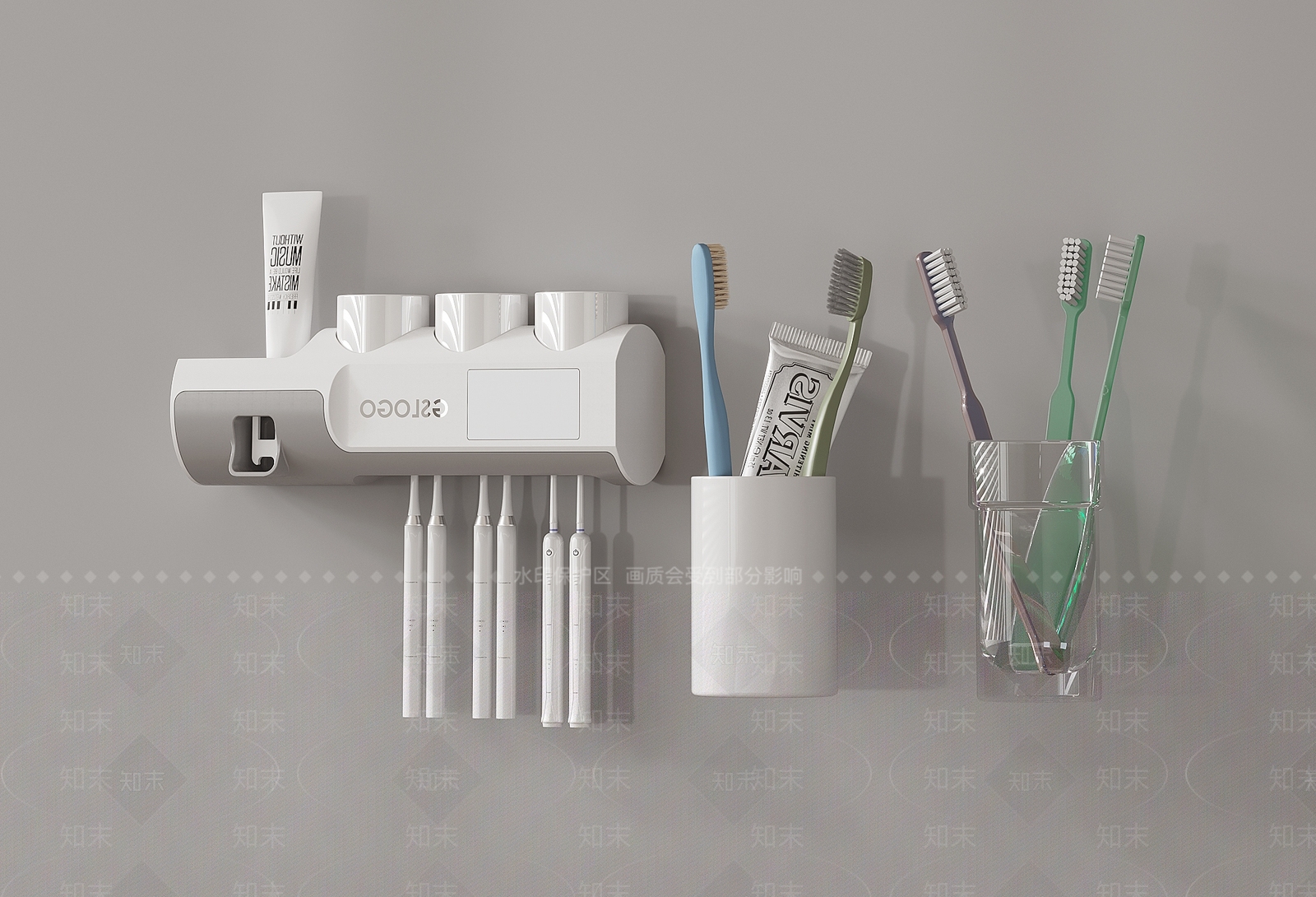 洗浴用品3D模型下载【ID:1169715009】