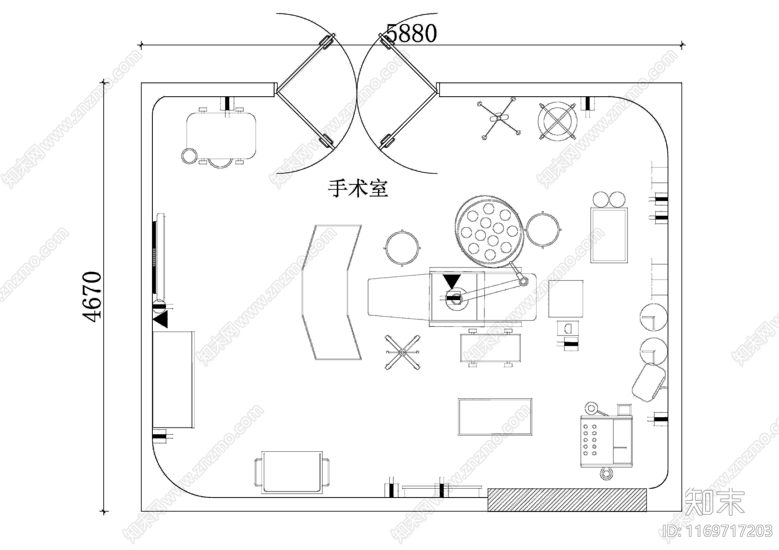 现代医院cad施工图下载【ID:1169717203】