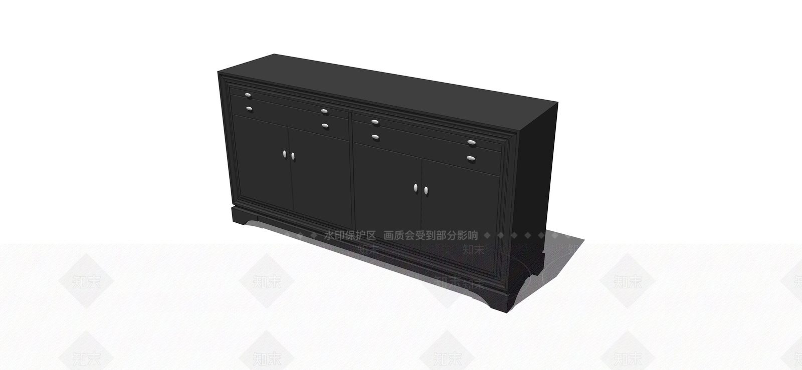 现代储物柜SU模型下载【ID:1169721766】