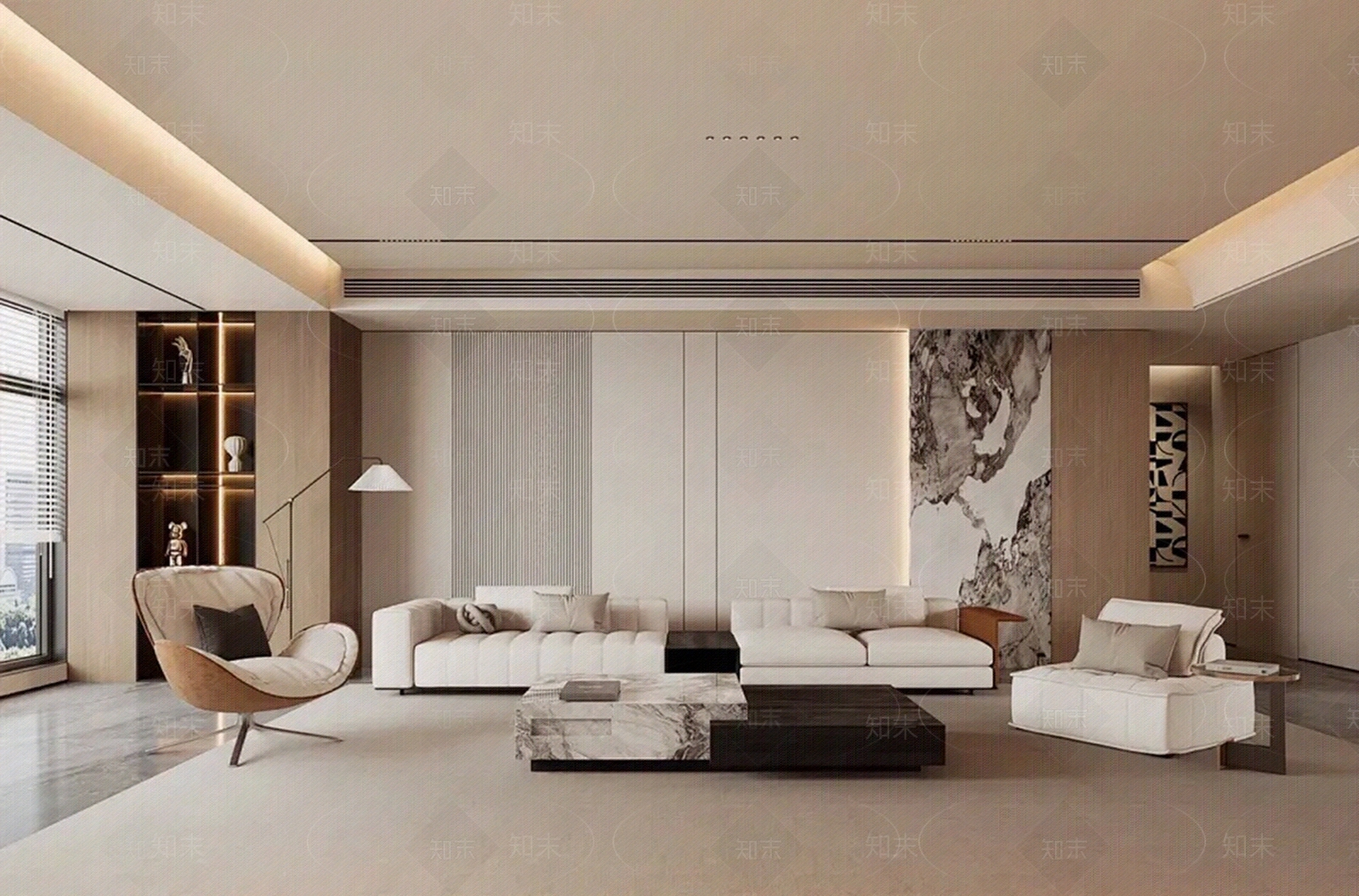 现代客厅贴图下载【ID:1169728838】