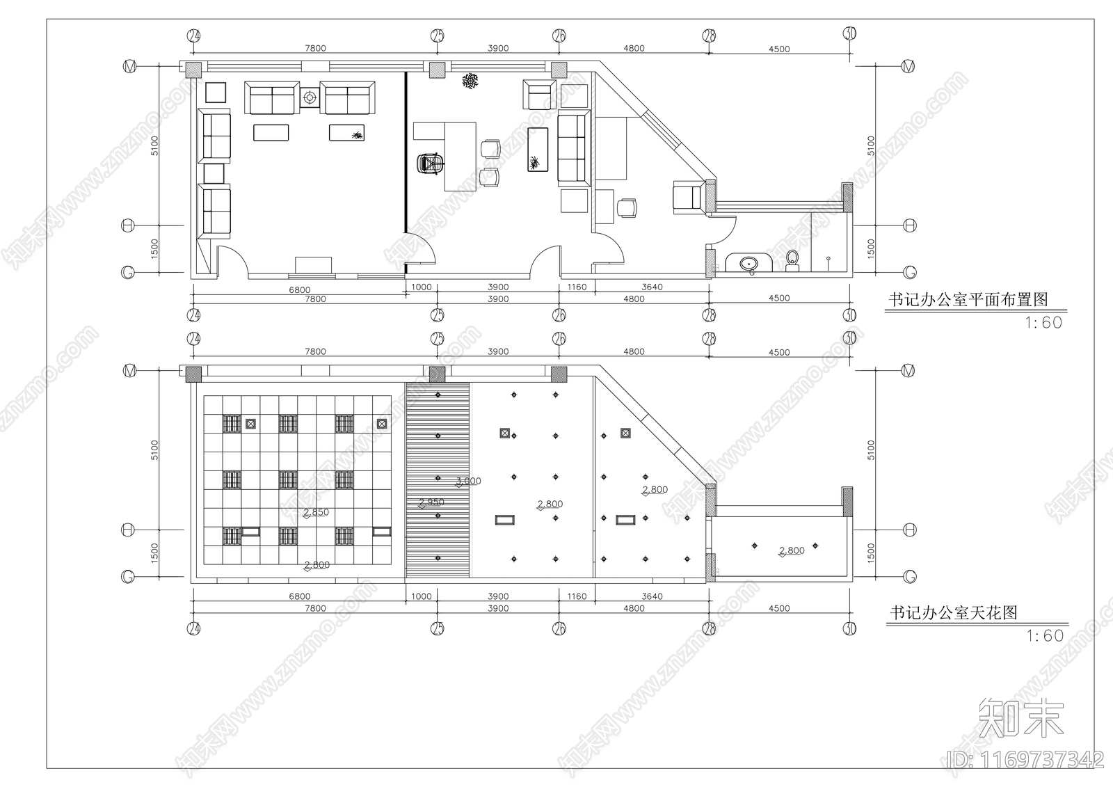 现代学校cad施工图下载【ID:1169737342】