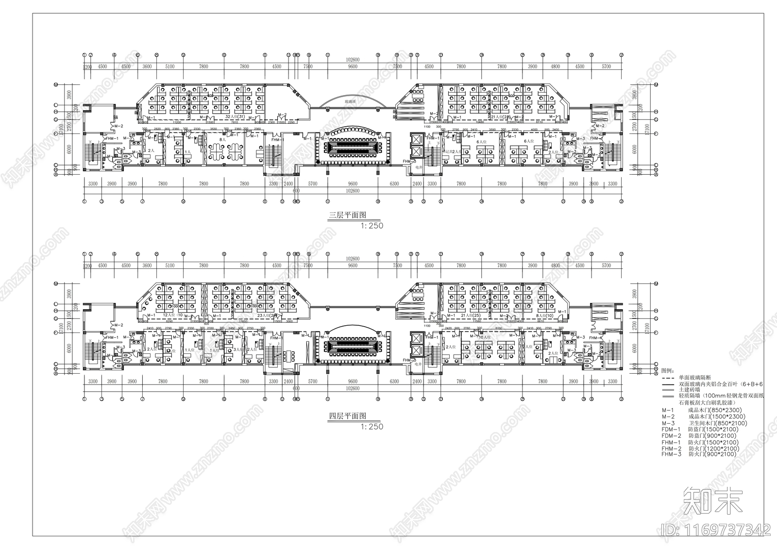 现代学校cad施工图下载【ID:1169737342】