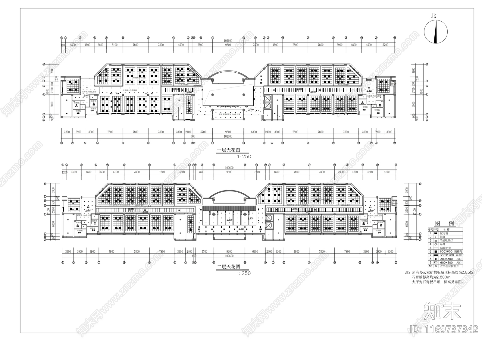 现代学校cad施工图下载【ID:1169737342】