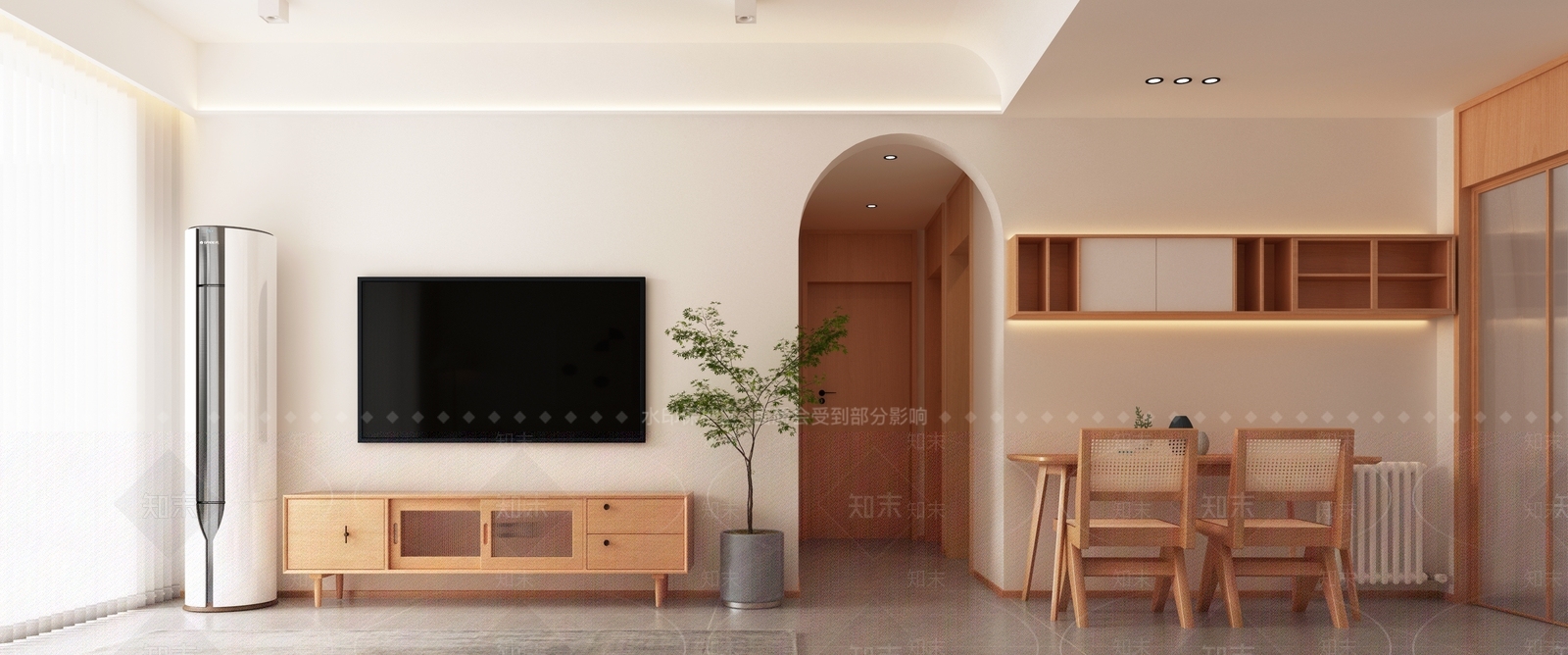 现代客餐厅3D模型下载【ID:1214715376】