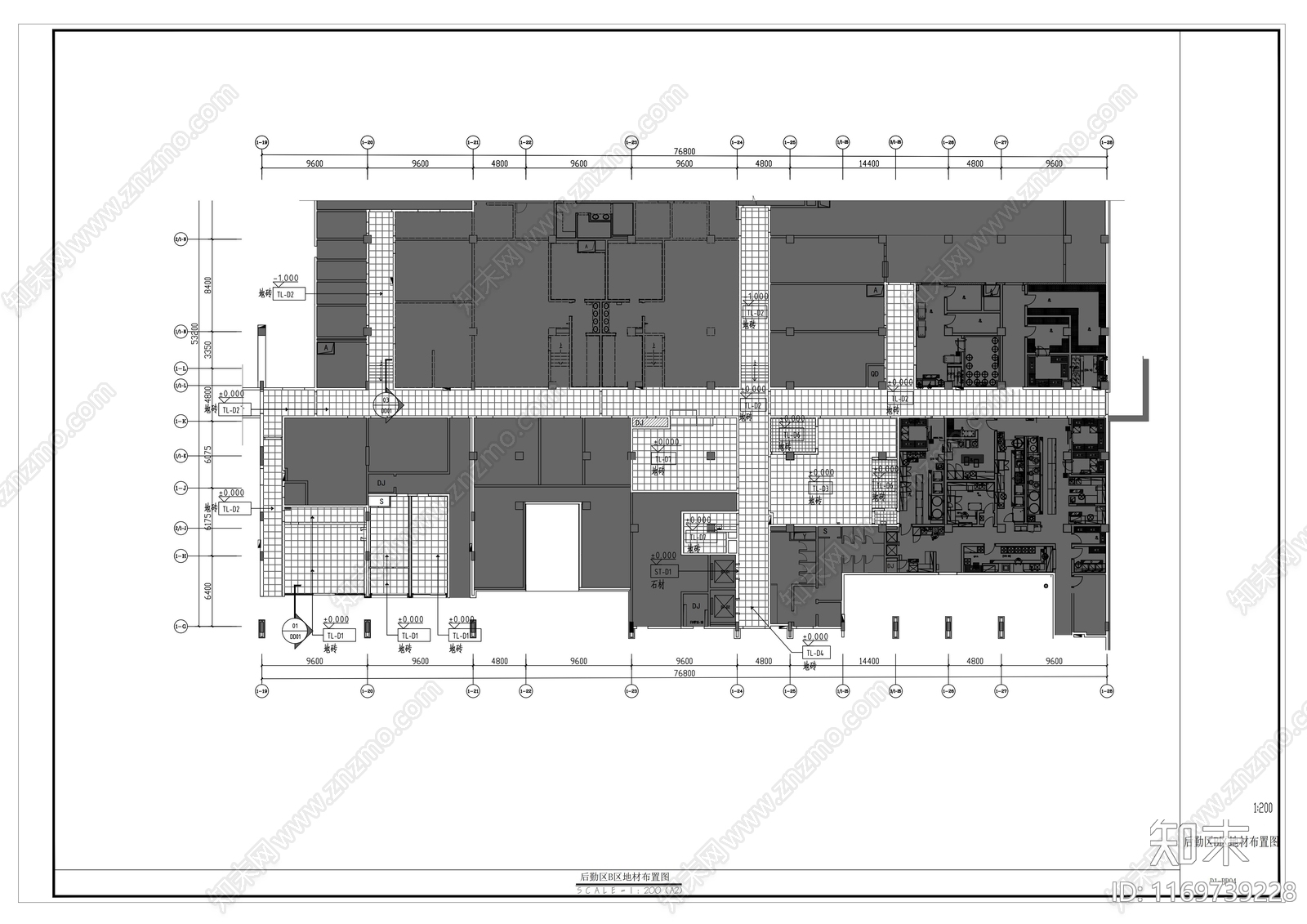 现代学校cad施工图下载【ID:1169739228】