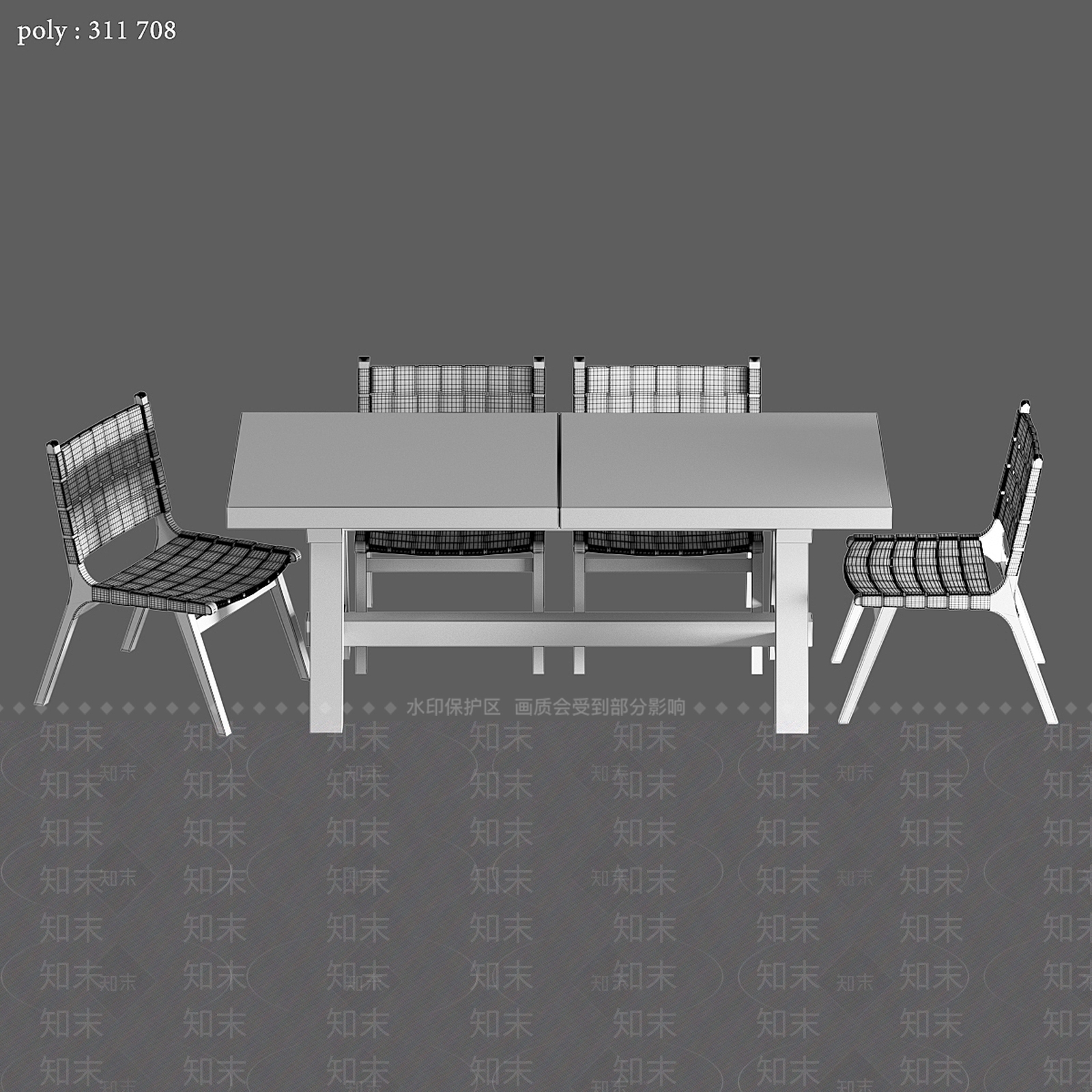 其他桌椅3D模型下载【ID:1169746731】