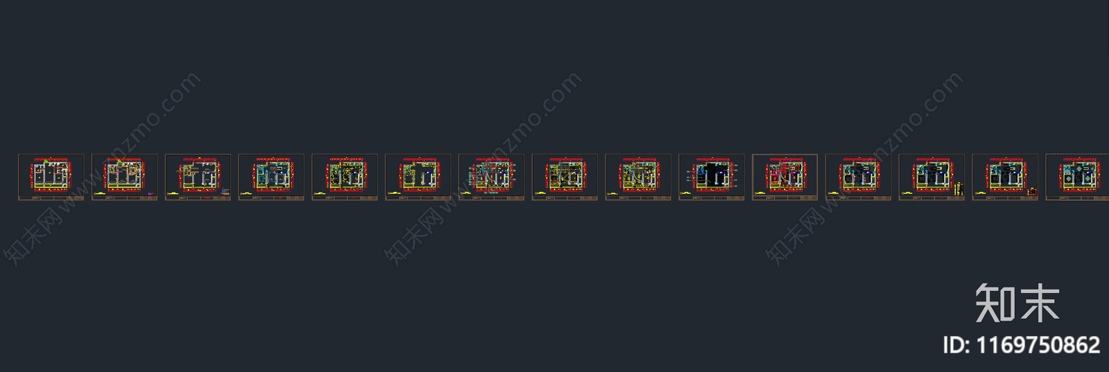 其他家装平面图施工图下载【ID:1169750862】