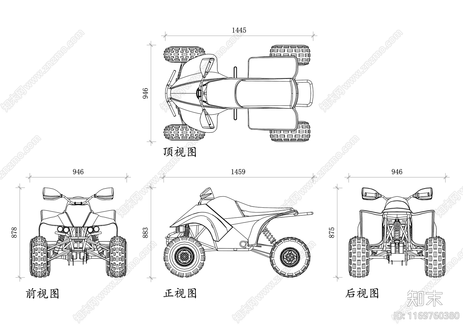 现代4s店施工图下载【ID:1169760380】