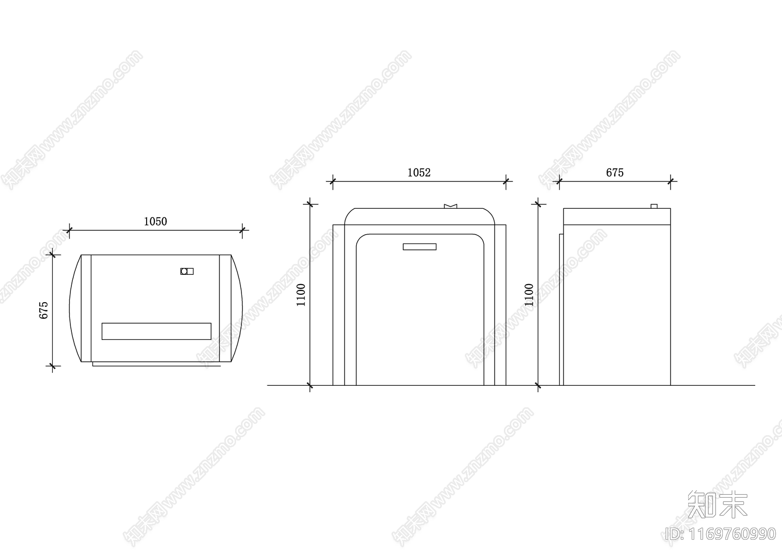 现代办公室cad施工图下载【ID:1169760990】