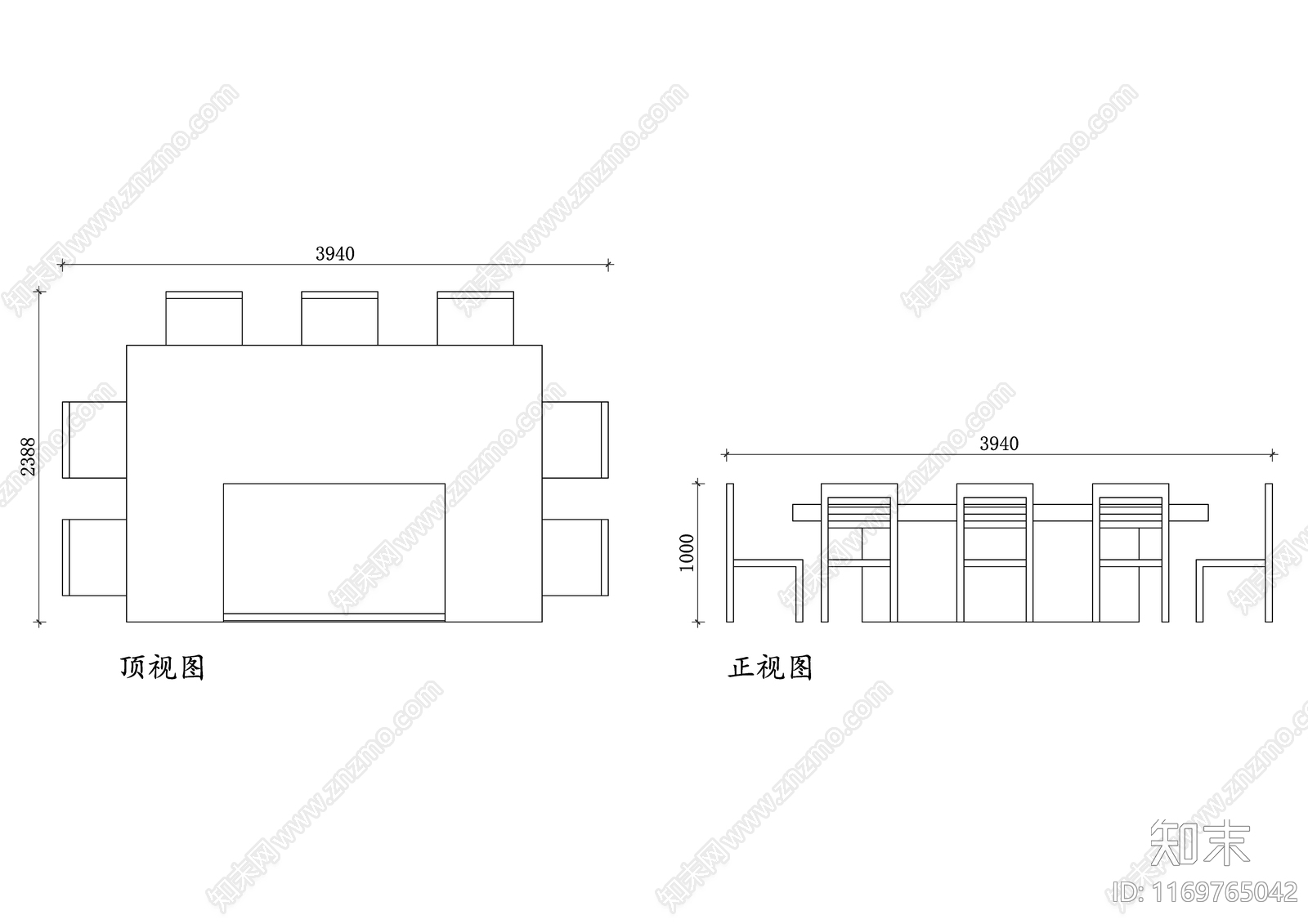 现代烧烤店施工图下载【ID:1169765042】
