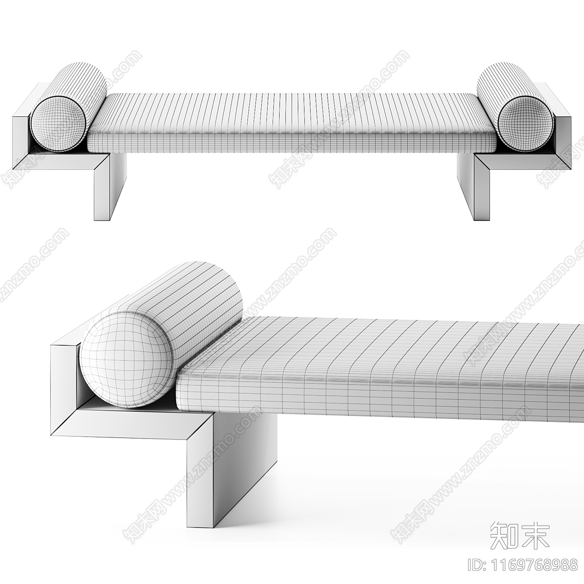 沙发凳3D模型下载【ID:1169768988】