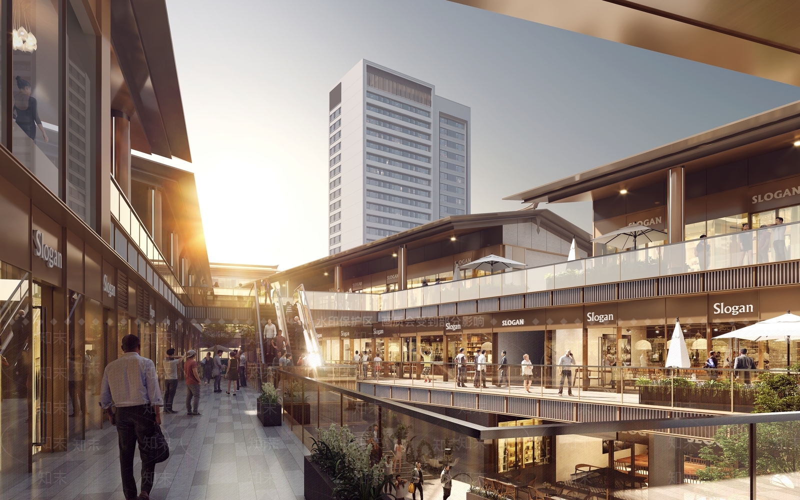 新中式现代其他商业建筑SU模型下载【ID:1169769156】