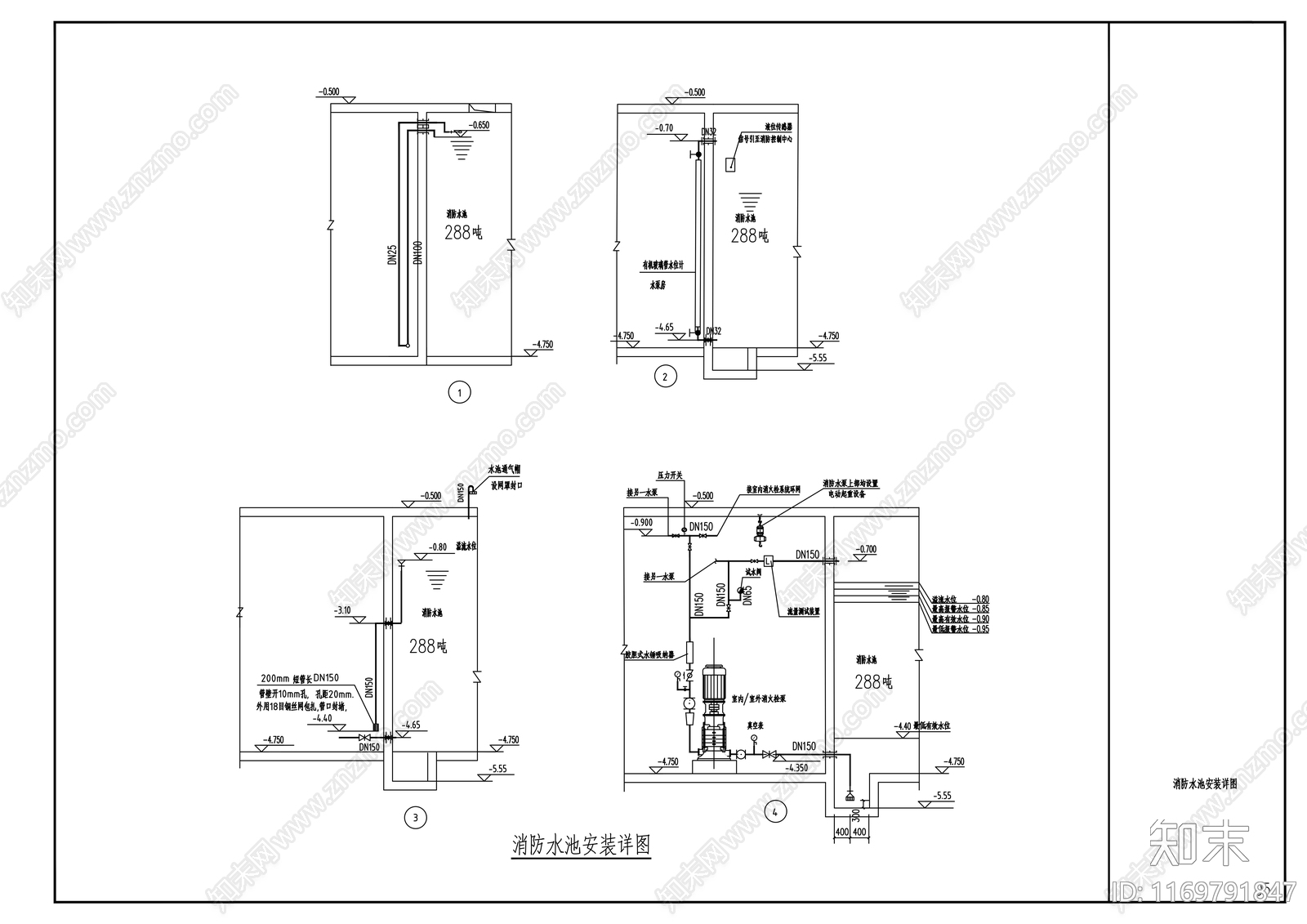 现代其他建筑cad施工图下载【ID:1169791847】