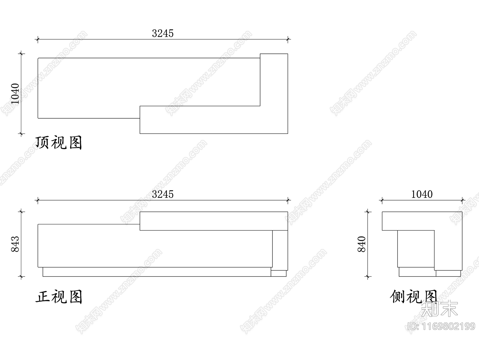 现代售楼处cad施工图下载【ID:1169802199】