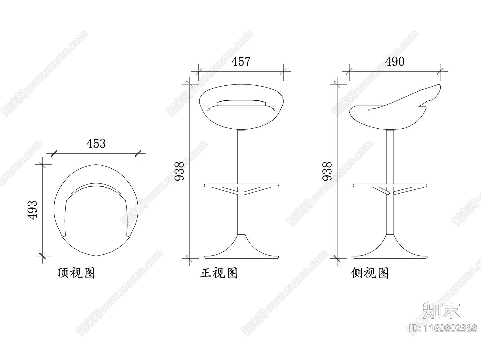 现代酒吧cad施工图下载【ID:1169802388】