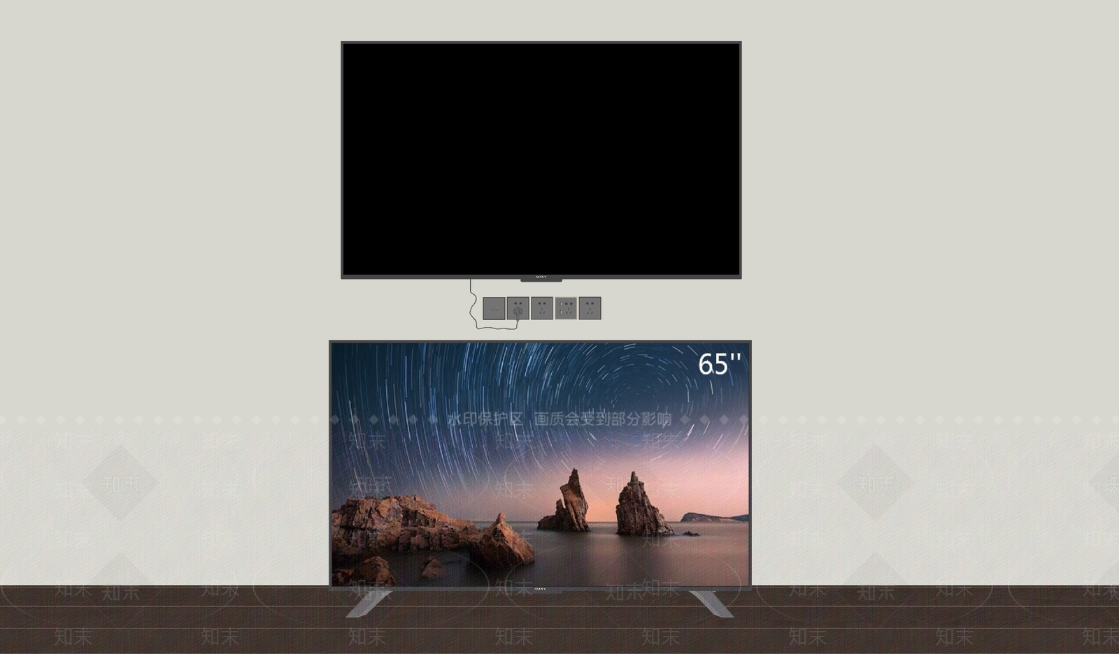 电视SU模型下载【ID:1169806608】