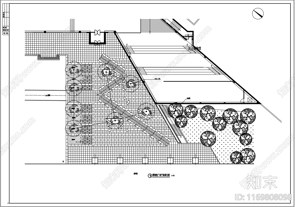现代广场施工图下载【ID:1169808098】