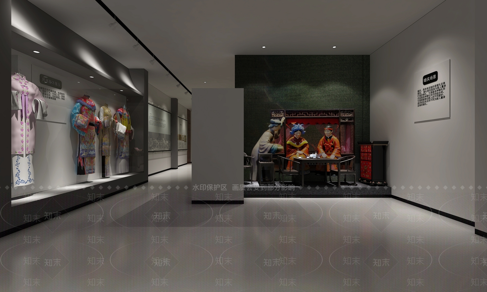 新中式博物馆3D模型下载【ID:1169816096】