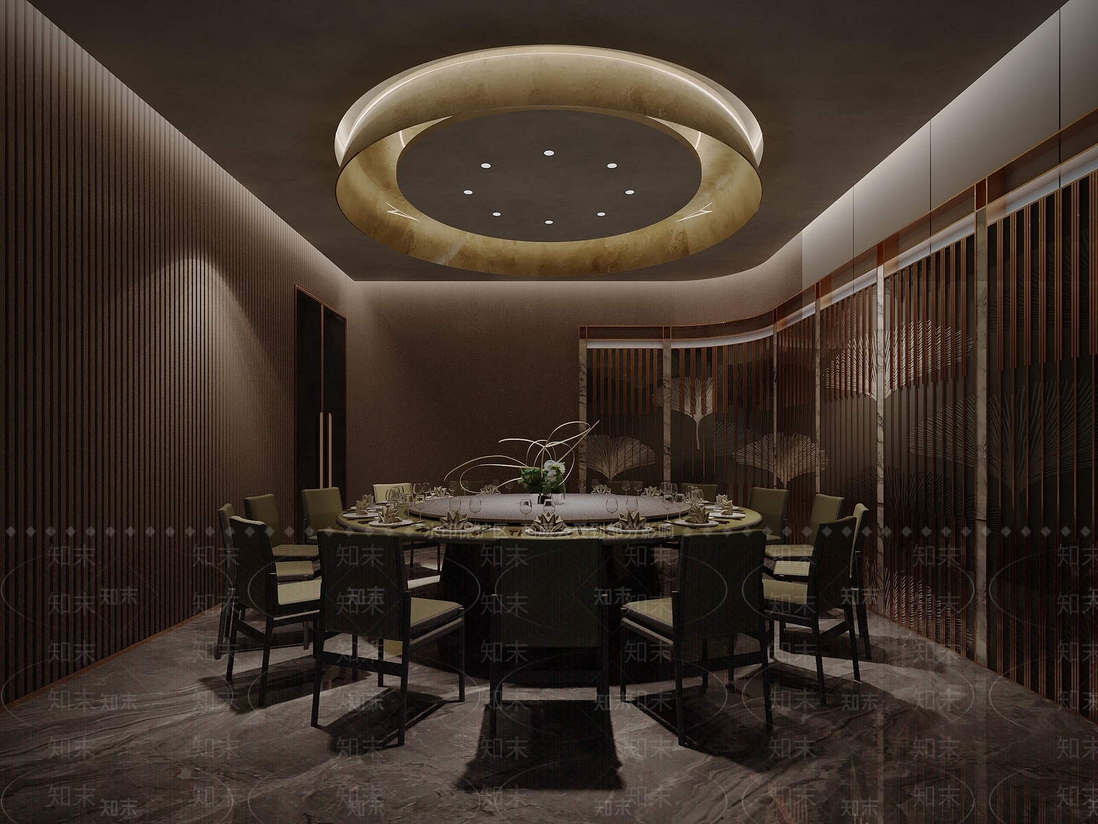 新中式包厢3D模型下载【ID:1169826430】