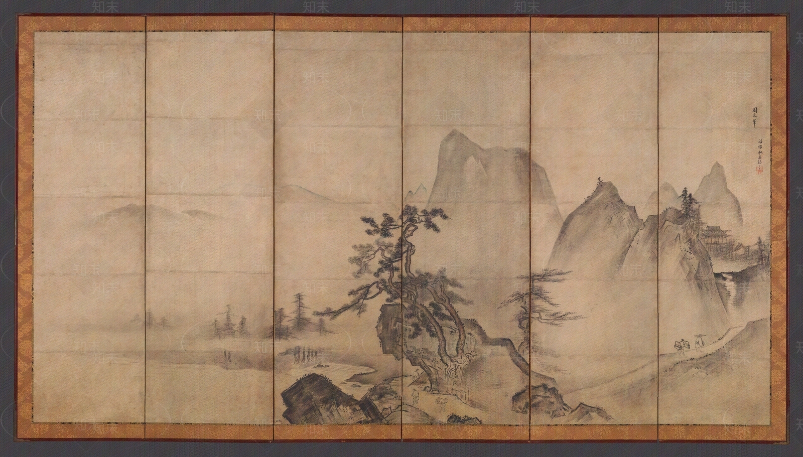 新中式中式硬包贴图下载【ID:1169828587】