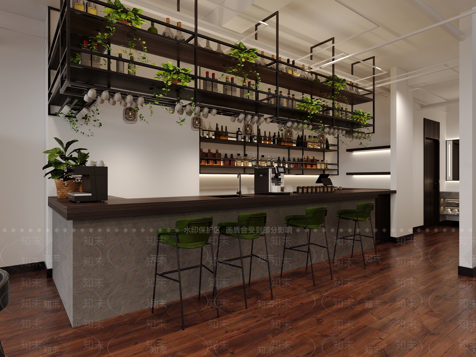 现代酒吧3D模型下载【ID:1169833732】